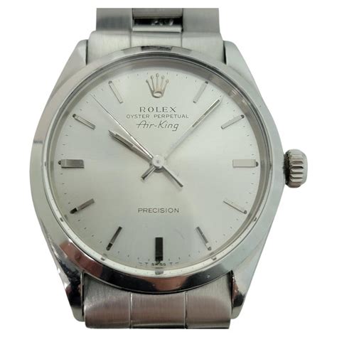 rolex air king anni 70 champagne|rolex air king 40mm.